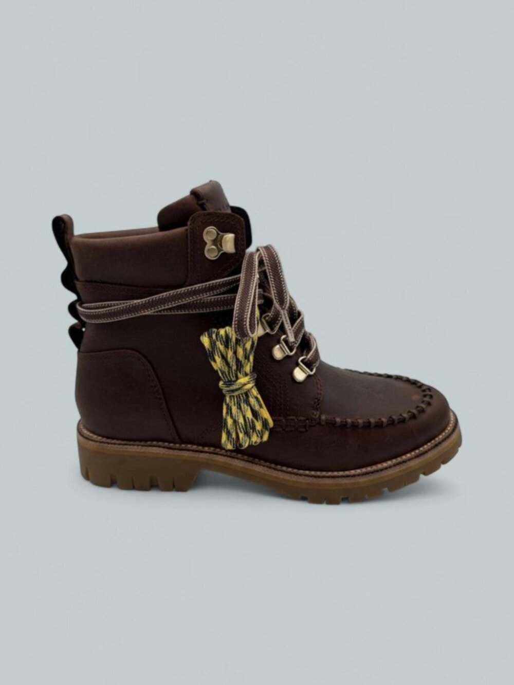 Women's Cameron Lace Up Boots - Mocha
